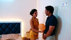 A horny sexy lady fucked hard by a delivery boy on her birthday Thumb