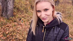 When we were walking in the woods, my stepbrother offered me some fun! He fucked me and told me to swallow his cum, how could I refuse it? Thumb