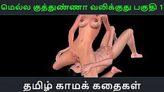 Tamil audio sex story - Mella kuthunganna valikkuthu Pakuthi 1 - Animated cartoon 3d porn video of Indian girl sexual fun Thumb