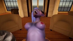 POV Furry Fox Fucks Furry Dragon While Her Best Friends Watch Thumb