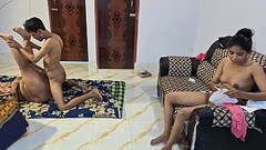 Hanif and Adori and nasima - Bangla One of the best Amateur Threesomes you can watch! FFM, Amezing desi sex Thumb