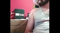 I tried masturbating just by rubbing the little head of my cock, I came very fast, each rub made me hornier. Thumb