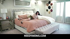 NeedyMoms  -  At the kitchen Nicole Aria and Tyler Cruise having sex and making Nicole cums on his shaft Thumb