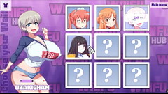 Waifu Hub [Hentai parody game PornPlay ] Ep.4 Asuna Porn Couch casting - first orgasm as I bite her pink nipples hard Thumb