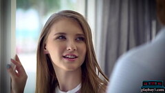 Big natural tits teen Melody Marks loves rough sex from a huge cock Thumb