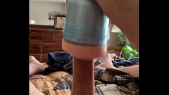 Trying out my new Brent Corrigan fleshlite Thumb