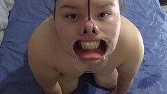 The cum as a mask is very good for the face Thumb