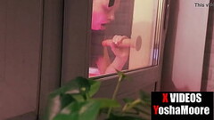 I caught a step sister for a blowjob and masturbation, closed on the balcony and looks porn, a step sister of the nymphomaniac. I spy on my step sister Thumb