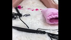 I gave her a amazing body oil massage then I fucked her pussy and asshole with a glass dildo so hard and she loved it. Sent her home to her husband used up and swollen. Thumb