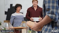 Thanksgiving Dinner Party Has Turned Into A Dick Orgy With Nate Grimes His Friends - Men Thumb