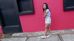 BANGBROS - Rebellious Asian Teen Yumi Sin Fucked By Tyler Steel On The Bang Bus! Thumb